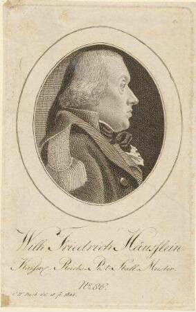 Wilhelm Friedrich Häuslein, Kaiserlicher Reichspost-Stallmeister
