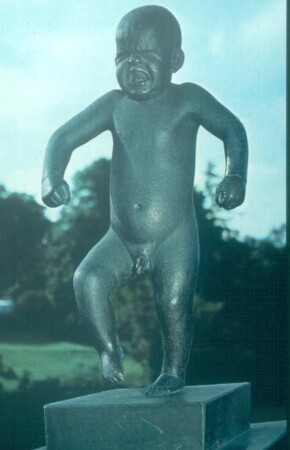 Oslo. Vigeland-Park. Zeternder Zorngickel