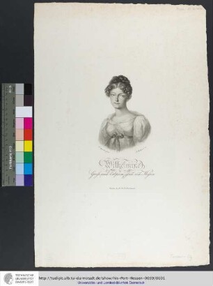 Wilhelmine : Gross und Erbprinzessin von Hessen