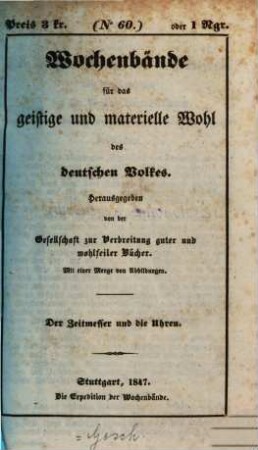 Die Zeitmessung und die Uhren