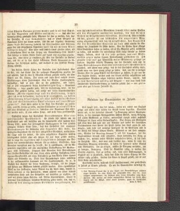 Resultate der Emancipation in Irland.