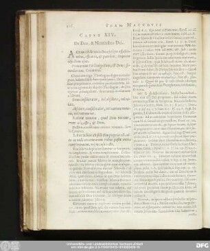 Caput XIV. De Deo, & Nominibus Dei.