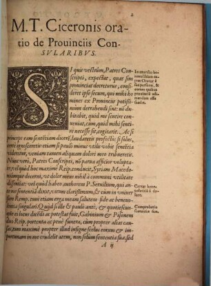 De Provinciis consularibus oratio