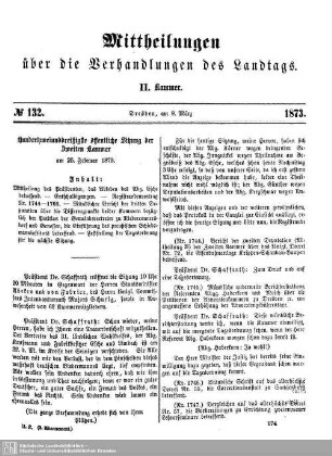 132. Sitzung