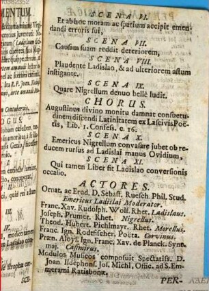 Lumen a tenebris Parthenio in Theatro propositum cum Congregatio Minor Acad. Ingolstad. B. V. Mariae Purificatae Magistratum Marianum renovaret 1735 ... 11. Dec. : [Periocha]