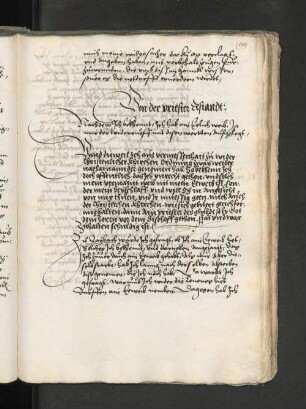 [Von der Priesterehe]
