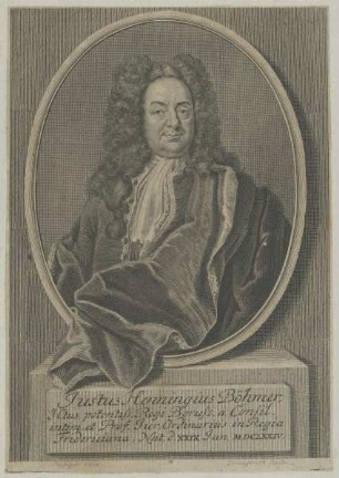Bildnis des Justus Henningius Böhmer