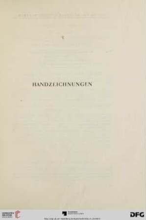 Handzeichnungen (Nr. 830-842)