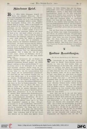 6: Berliner Ausstellungen