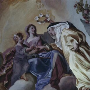 Mystische Vermählung der heiligen Katharina von Siena