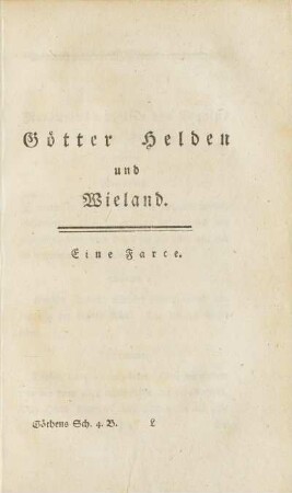 Götter Helden und Wieland