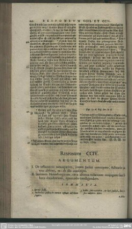 Responsum CCIV.