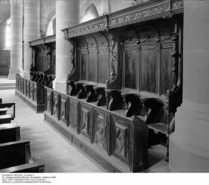 Ev. Stadtkirche Sankt Michael; Chorgestühl