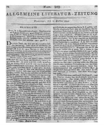 Deutsche Kunstblätter. Bd.1, H. 3-4. Pirna: Arnold & Pinther 1801 Abweichende Verlagsangabe in der ALZ: Pirna: Arnold