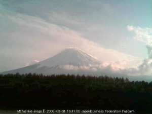 "2009-03-31 16:41:00" aus der Serie "100100 Views of Mount Fuji"