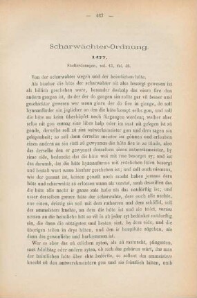 Scharwächter-Ordnung