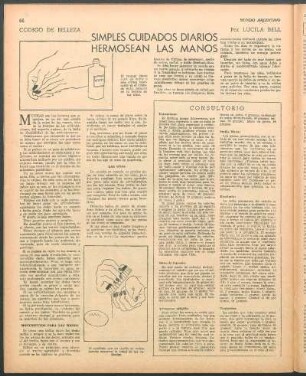 Simples cuidados diarios hermosean las manos : Código de belleza