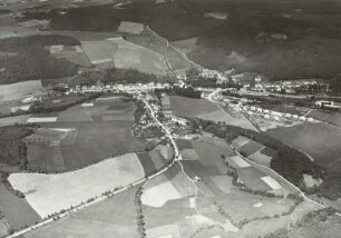 Berggießhübel, Ansicht des Ortes von Südosten