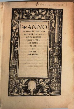 Responsio ad annotationes Eduardi Lei