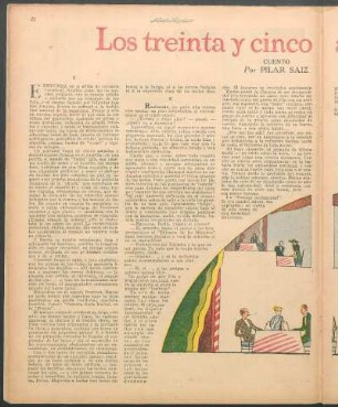 Los treinta y cinco años de Emma : Cuento por Pilar Saiz