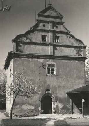 Meißen. Crassoscher Weinberg auf dem Kapellenberg. Weinberghaus, um 1600