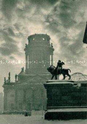 Ansicht des Platzes der Akademie (Gendarmenmarkt)