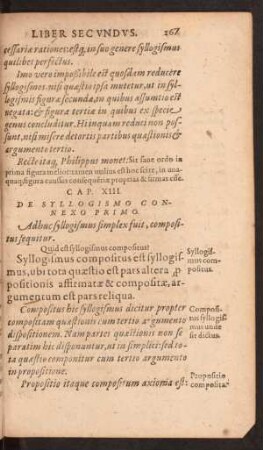 Cap. XIII. De Syllogismo Connexo Primo.