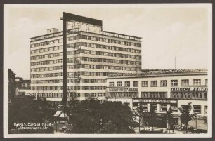 Ansichtskarte „Europahochhaus“, Stresemannstraße 92-102