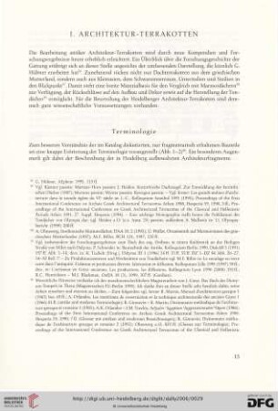 Terminologie