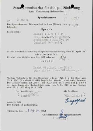 Sauter, Rudolf
