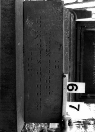 Grabstein C I B/6/7 (Detailaufnahme)