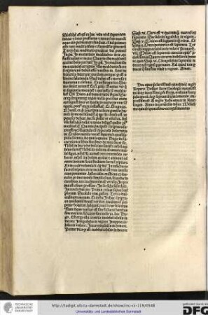 Hoc opus preclarissimum eximii domini magistri Roperti Holkot sacre theologie moralissimi atque doctissimi professoris, ordinis fratrum Predicatorum super sapientiam Salomonis, impressum est a magistro Johanne Otmar in Reutlingen, anno incarnationis dominice Millesimo quadringentesimo octogesimonono.