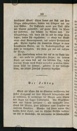 10-16, Der Festtag