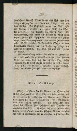 10-16, Der Festtag