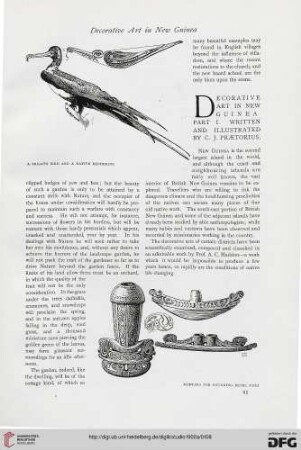25: Decorative art in New Guinea, [1]