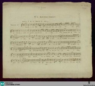 [3 Lieder]