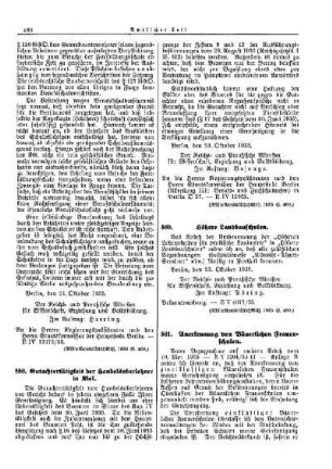 Anerkennung von Bäuerlichen Frauenschulen : [Erziehung] ; [Amtliche Erlasse] ; [Amtlicher Teil]