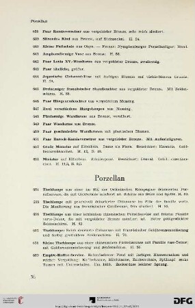 Porzellan (Nr. 654-700)