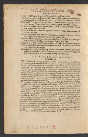 [Tomus Primus]