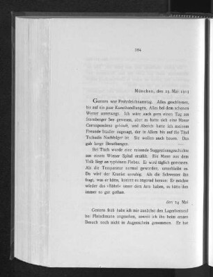 München, den 23. Mai 1913