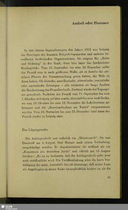 Amboß oder Hammer