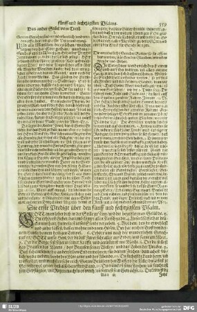 Auslegung des fünff und sechtzigsten Psalms