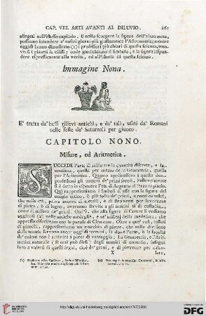 Capitolo nono: Misure, ed aritmetica