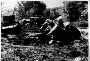 Ukraine: Friedhof sowjetischer Kriegsfahrzeuge