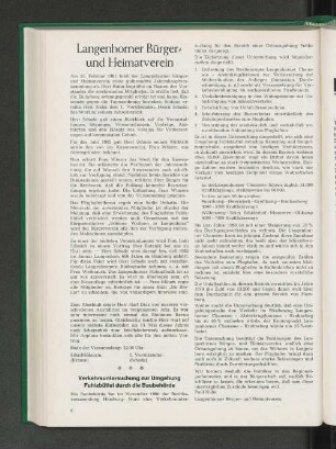 Langenhorner Bürger- und Heimatverein