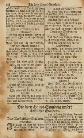 I. Das Apostolische Glaubensbekenntnis