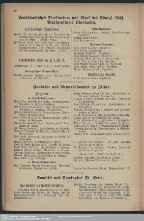 Handels- und Gewerbekammer zu Zittau