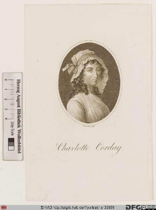 Bildnis (Marie-Anne) Charlotte de Corday (d'Armont)