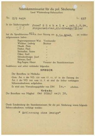 Büchele, Josef