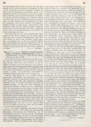 59-60 [Rezension] Tögel, Hermann, Germanisches Gottgefühl im christlichen Religionsunterricht